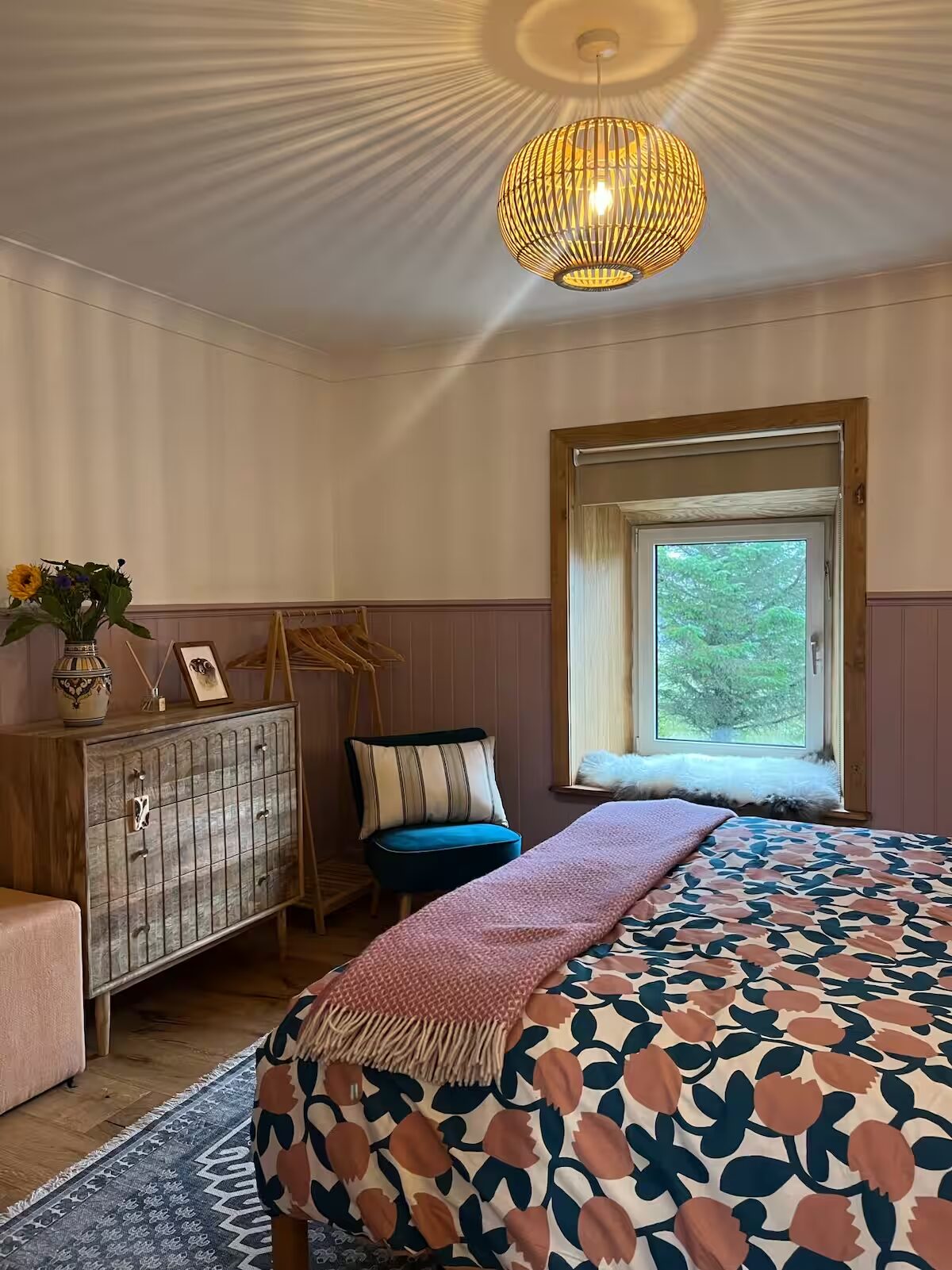 The Pink Room at Clachamish House